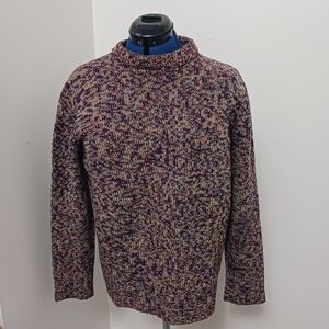 Vintage Regina Sweater Virgin Wool Italy Sz Med Multicolor